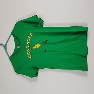 Womens fitted tee Nebraska